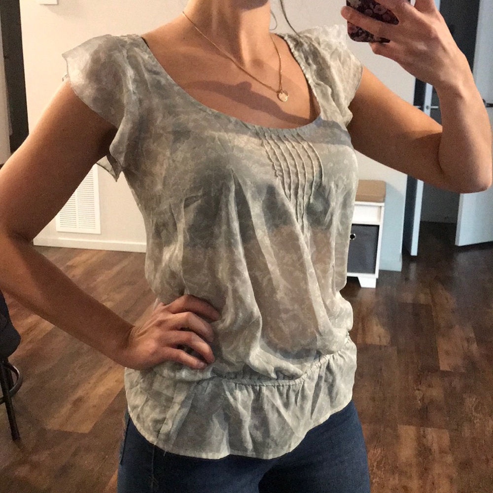 Sound and Matter Ruffle Top